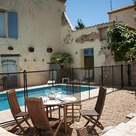 Maison Pelissier Bed And Breakfast With Sweeming Pool Cuxac-dʼAude Buitenkant foto